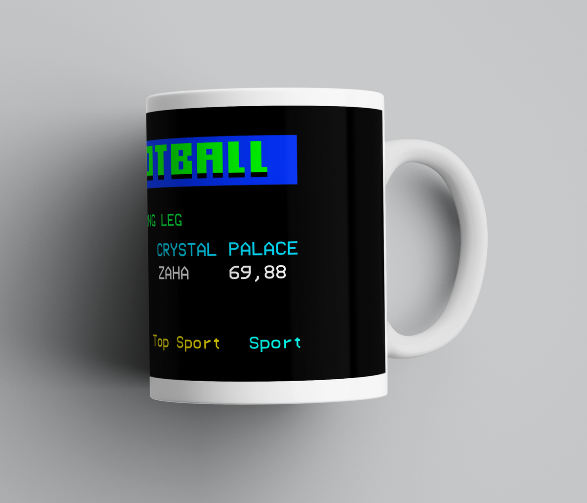 Personalised Retro Ceefax Mug