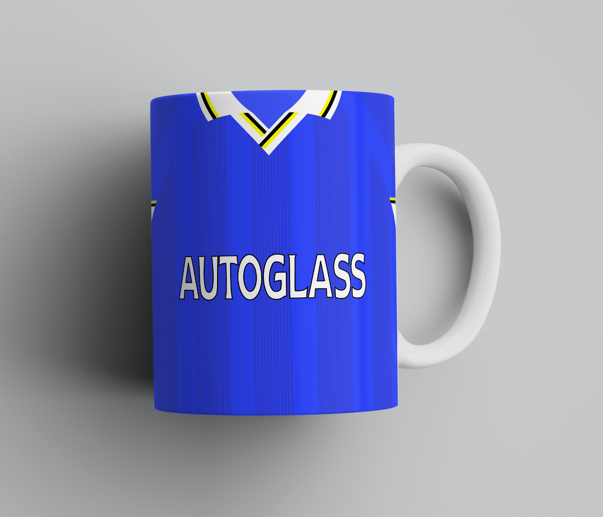 Personalised Retro Chelsea Mug - Any Name and Number