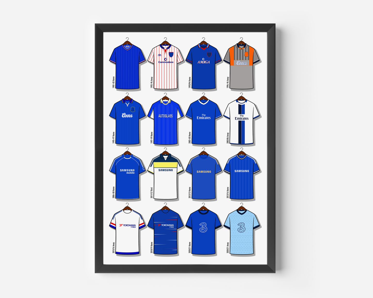 Chelsea Shirts Print