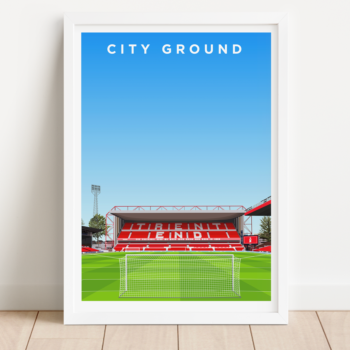 City Ground Stadium Print - Nottingham Forest