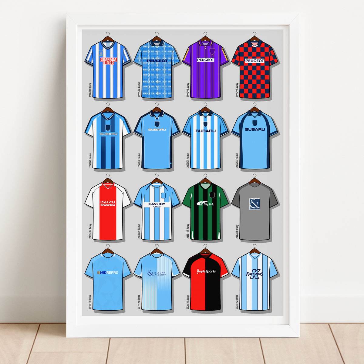 Coventry Shirts Print