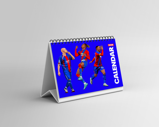 Palace Classic Players 2026 Desk Calendar