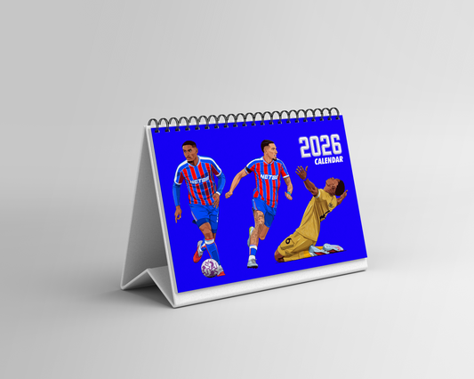 Crystal Palace 2026 Desk Calendar