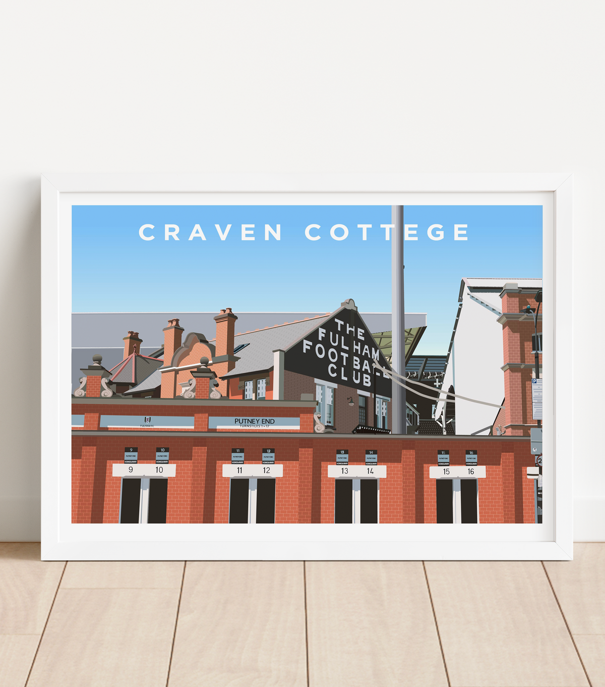 Craven Cottege Stadium Print