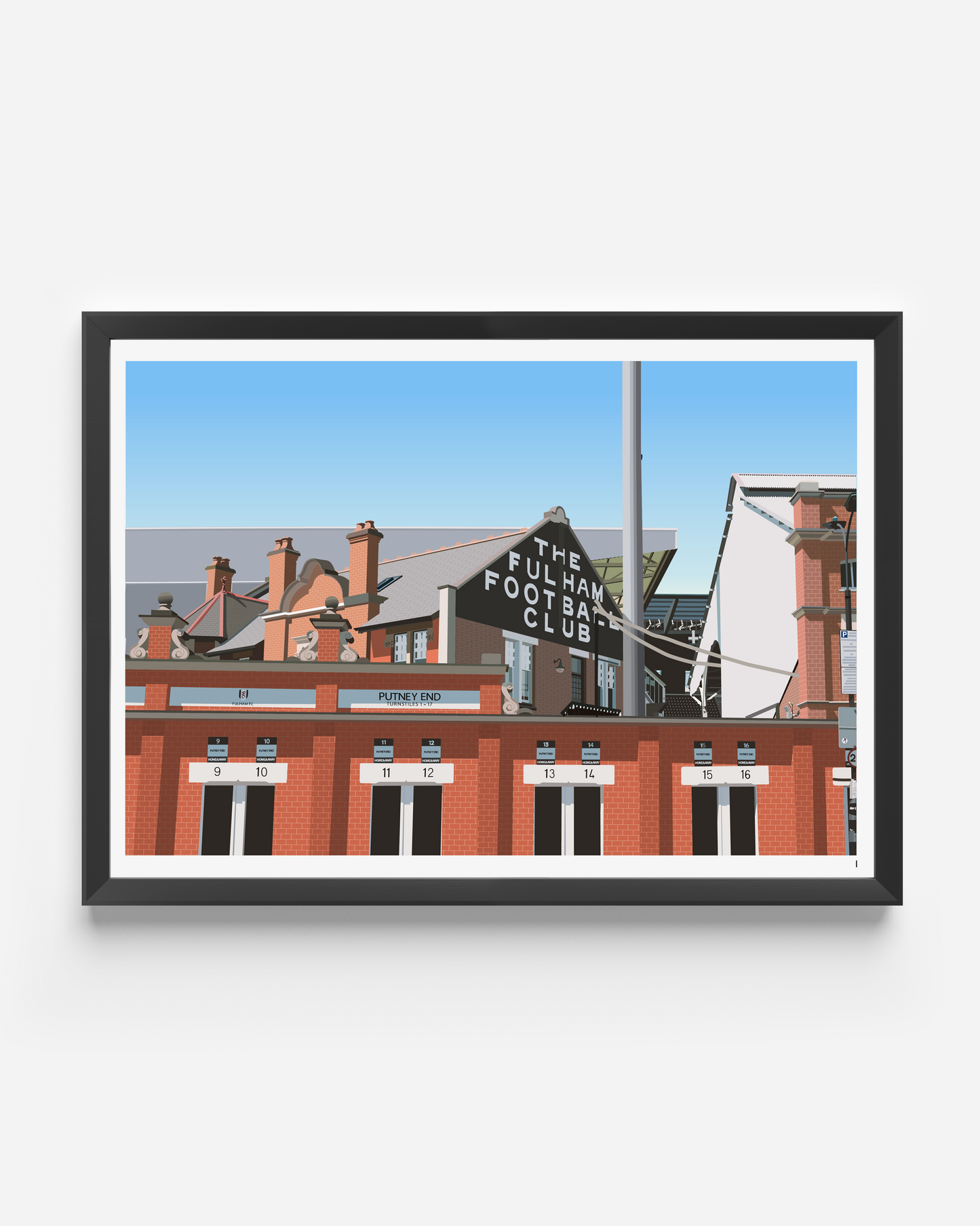 Craven Cottege Stadium Print