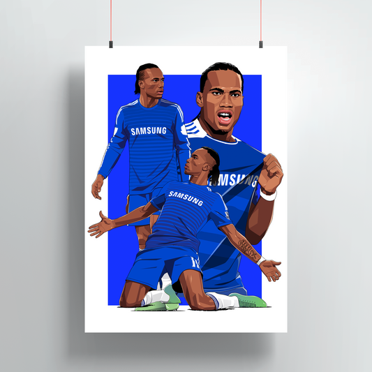 Didier Drogba Print