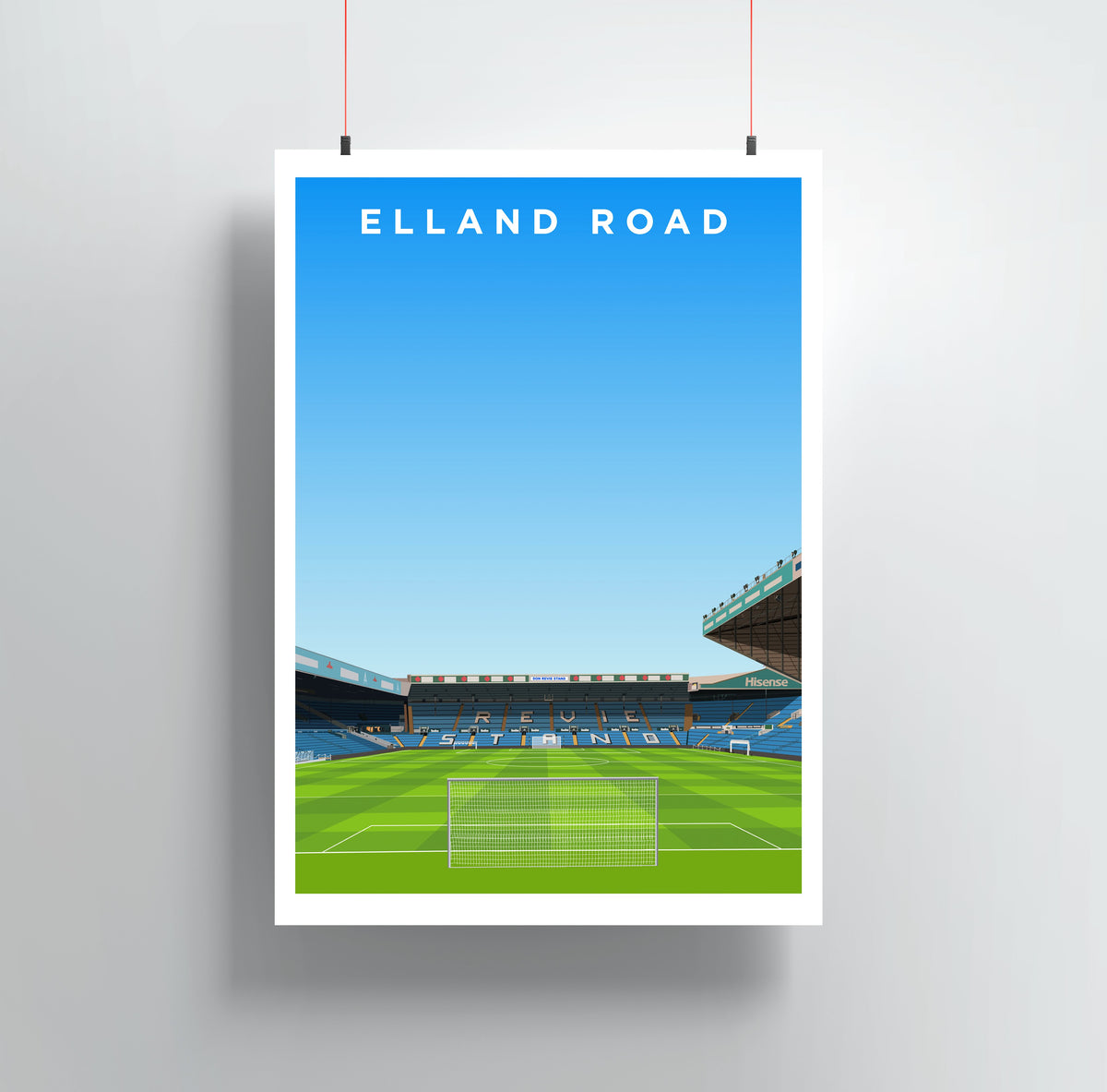 Elland Road Stadium Print