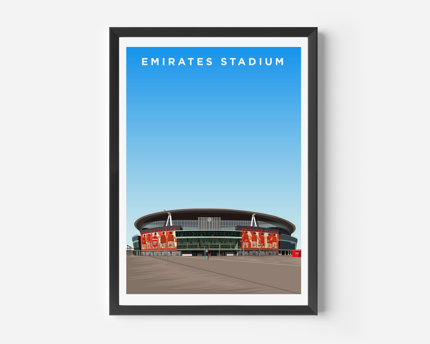 Emirates Stadium Print - Arsenal