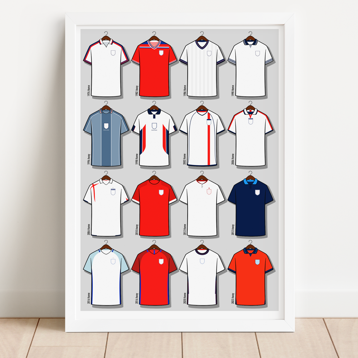 England Shirts Print