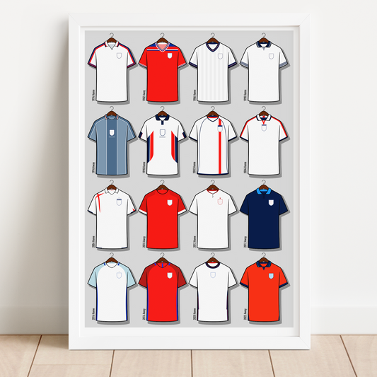 England Shirts Print