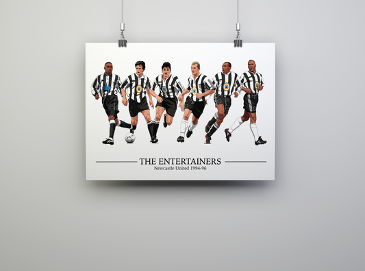 Newcastle 'The Entertainers' Print
