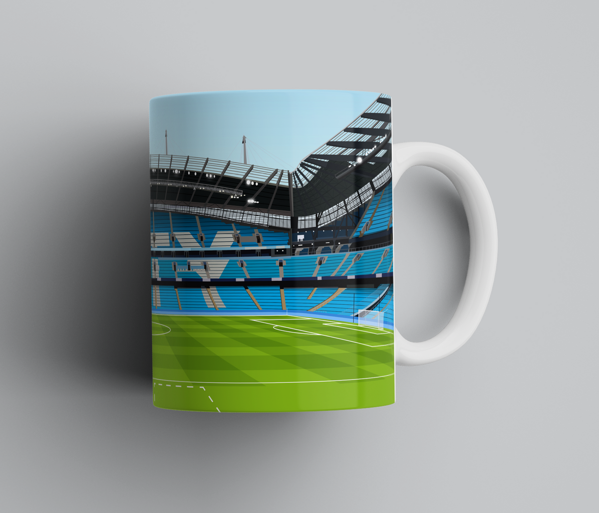 Etihad Stadium, Man City Mug