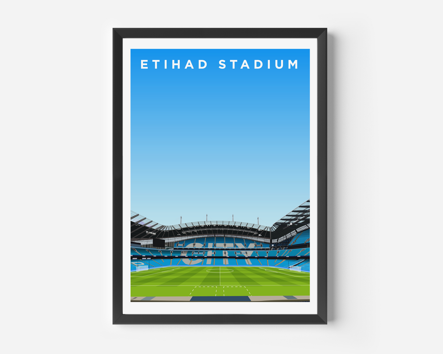 Etihad Stadium Print - Man City - Manchester City