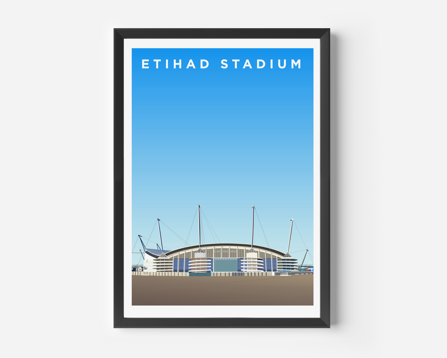 Etihad Stadium Print - Man City - Manchester City
