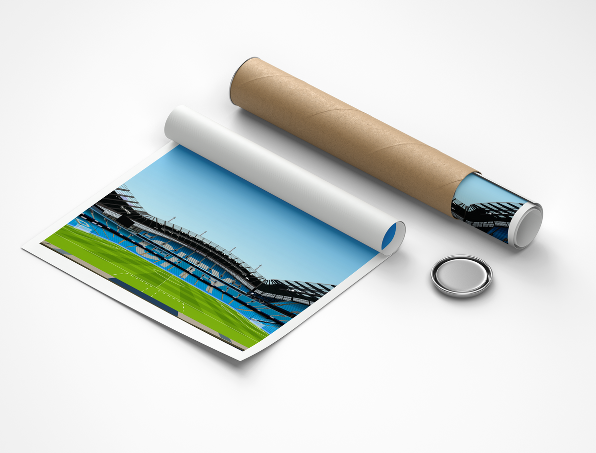 Etihad Stadium Print - Man City - Manchester City
