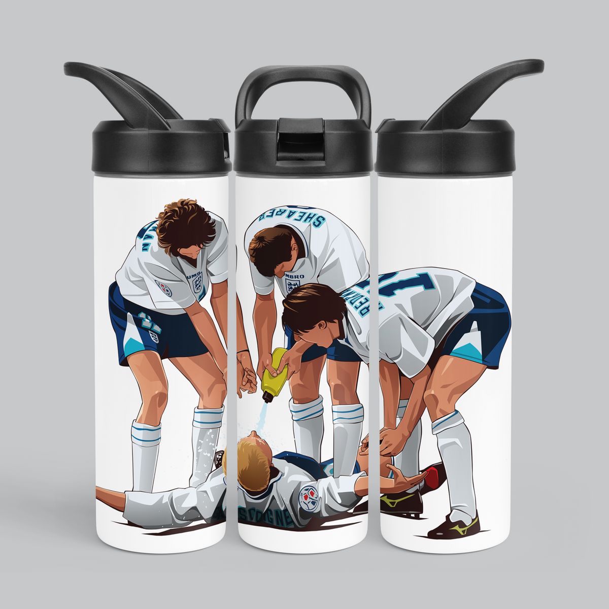 England Euro 96' 20oz Stainless Steel Sports Tumbler/Water Bottle