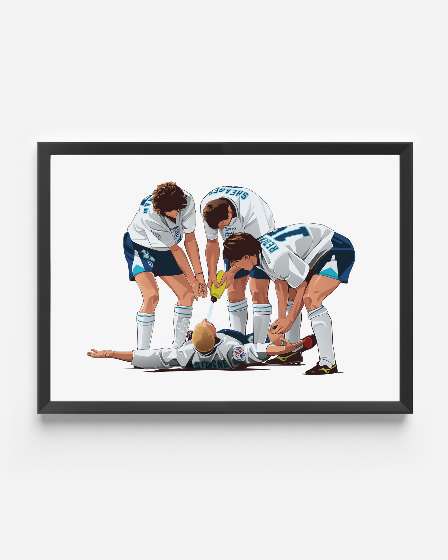England Euro 96' Print