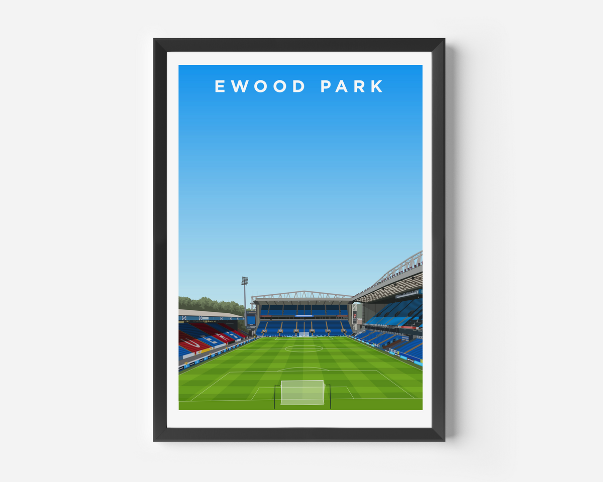 Ewood Park Stadium Print - Blackburn