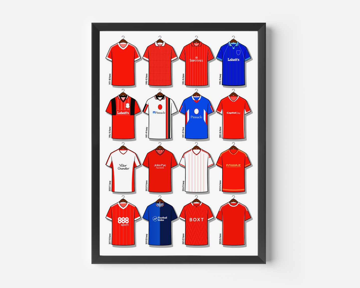 Nottingham Forest Shirts Print