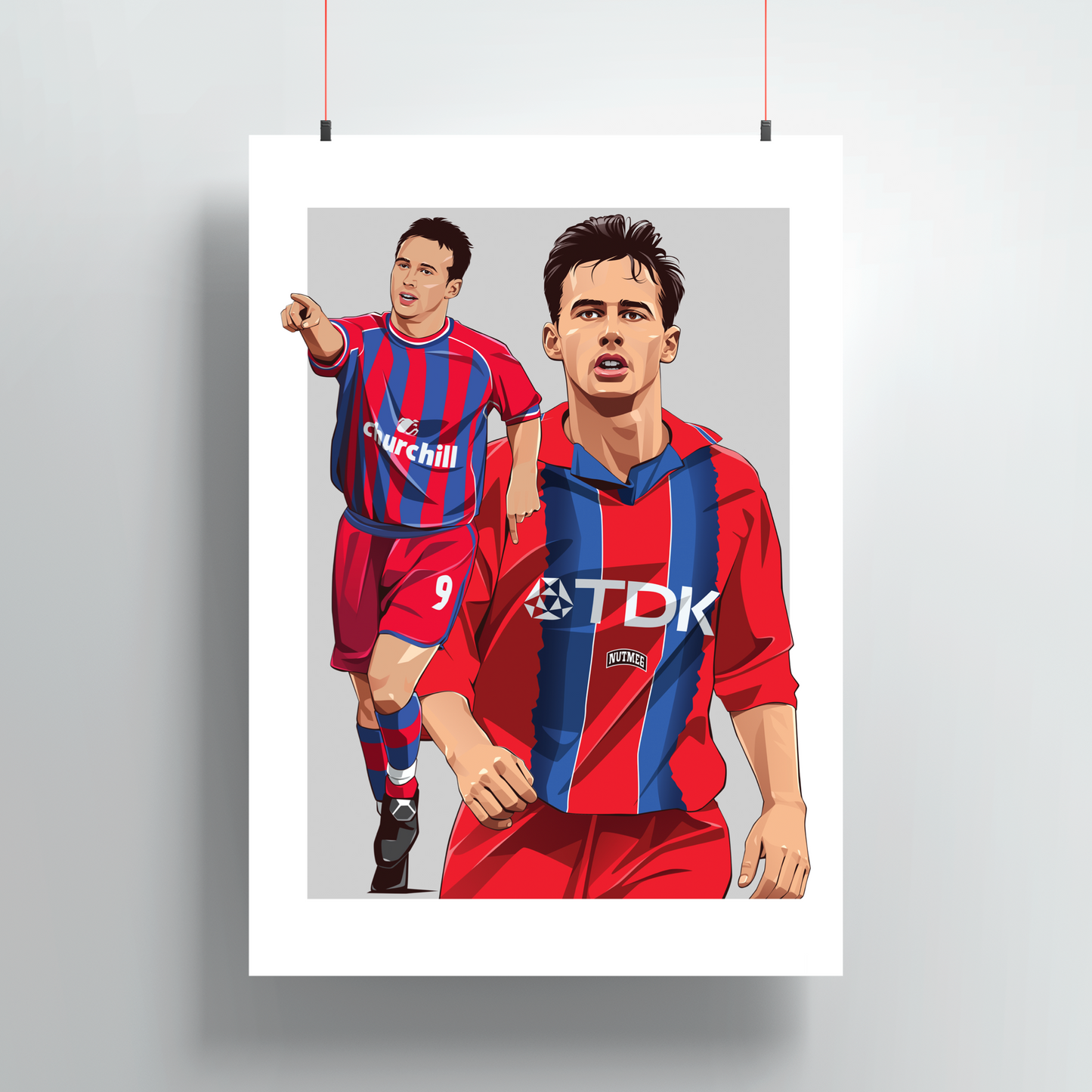 Dougie Freedman Print