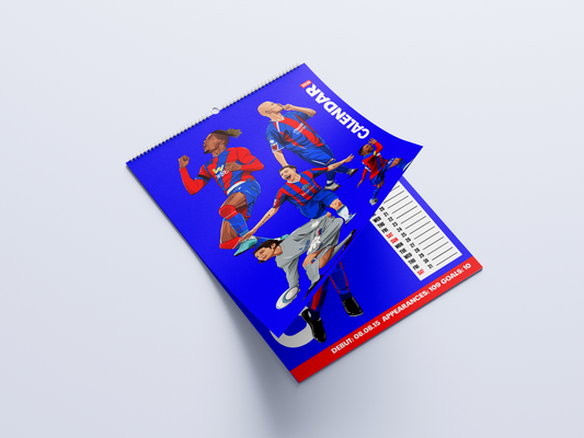 Palace Classic Players 2026 Wall Calendar