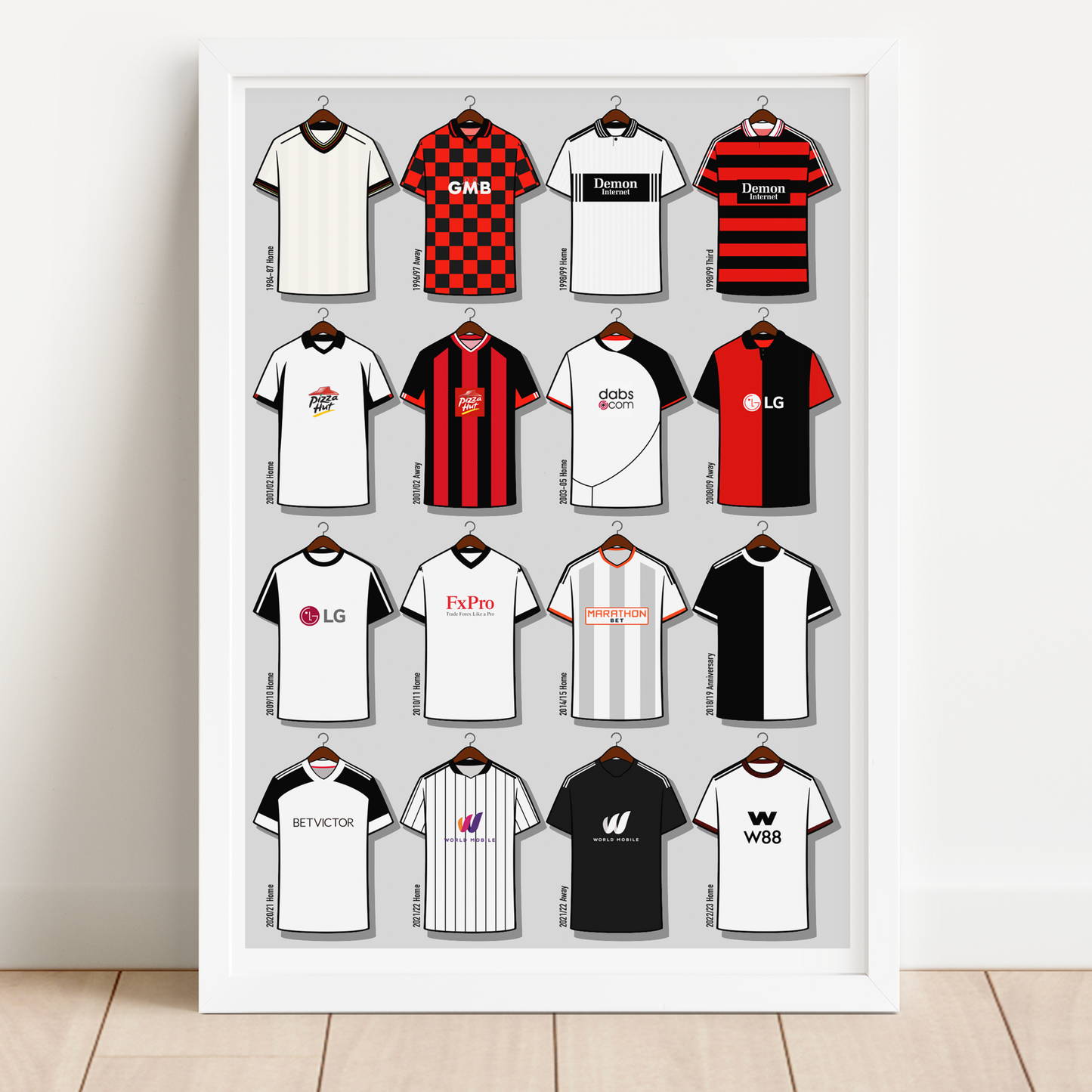 Fulham Shirts Print