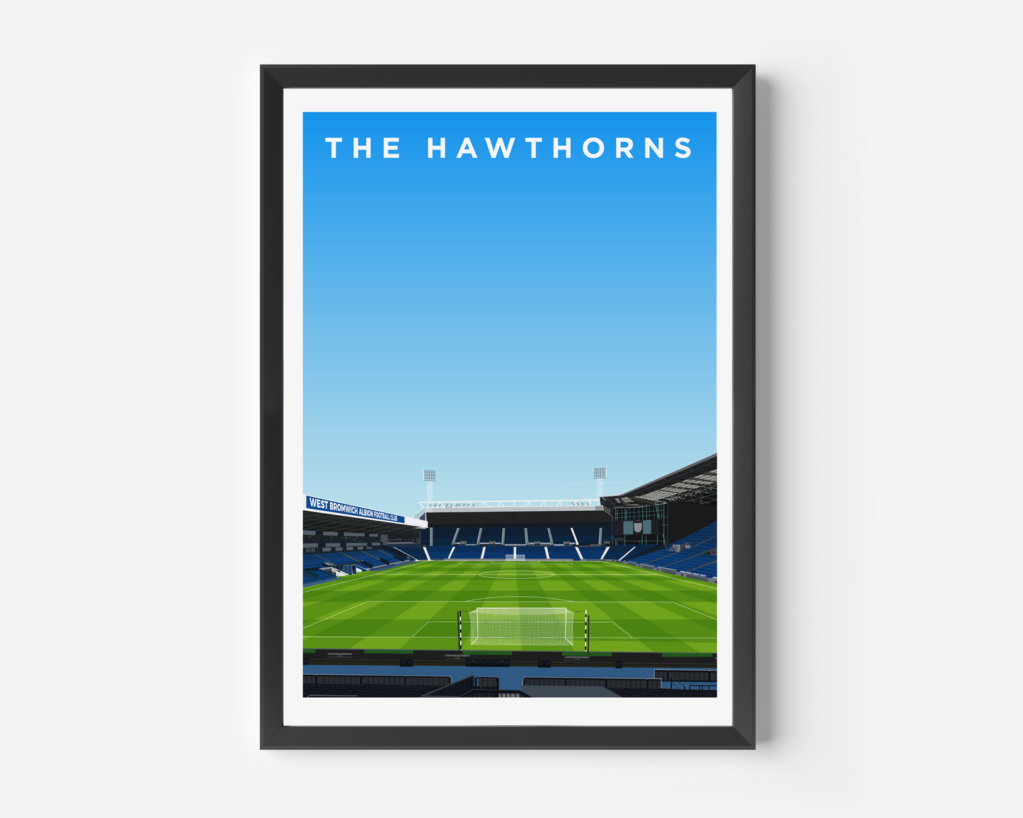 The Hawthorns Stadium Print - West Brom