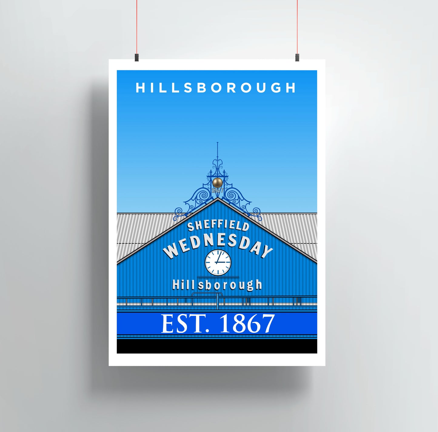 Hillsborough Stadium Print