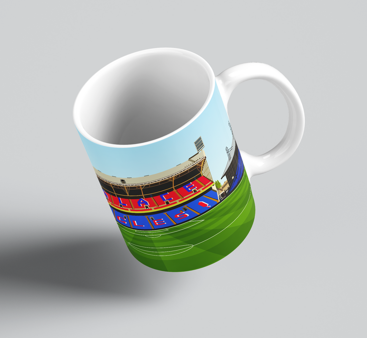 Holmesdale Road Stand Mug - Selhurst Park - Crystal Palace