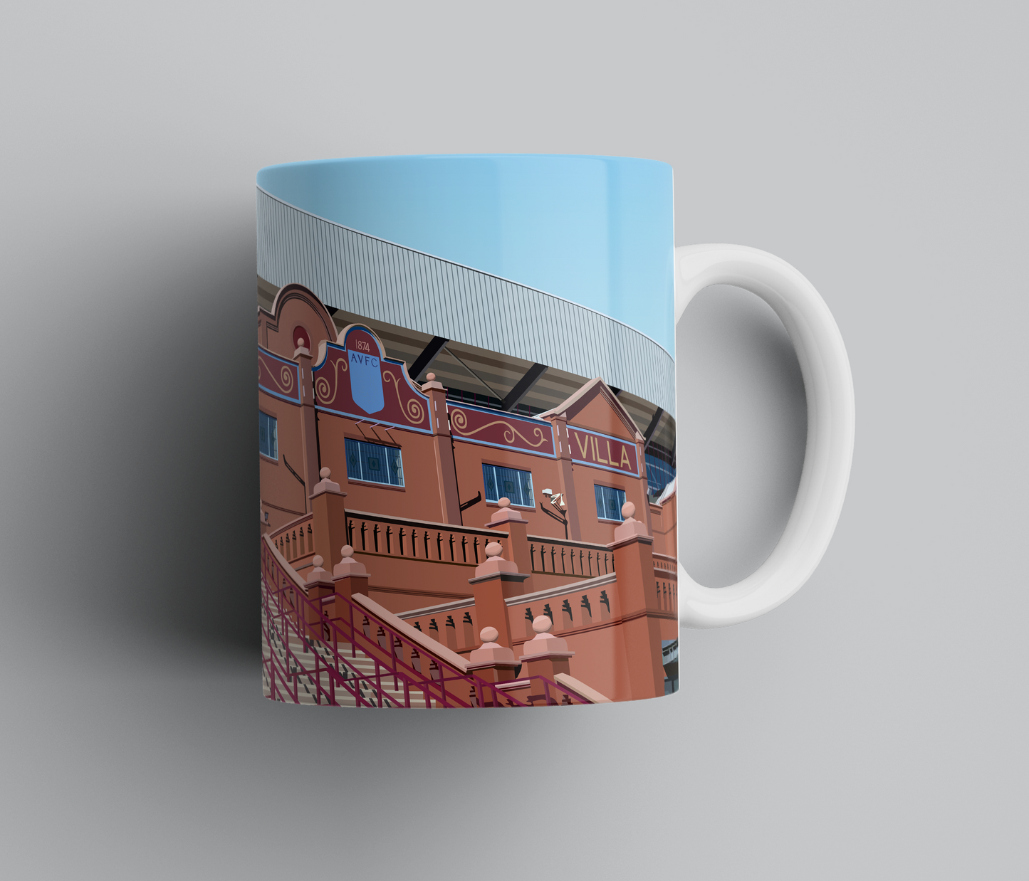 Villa Park Holte End Mug - Aston Villa