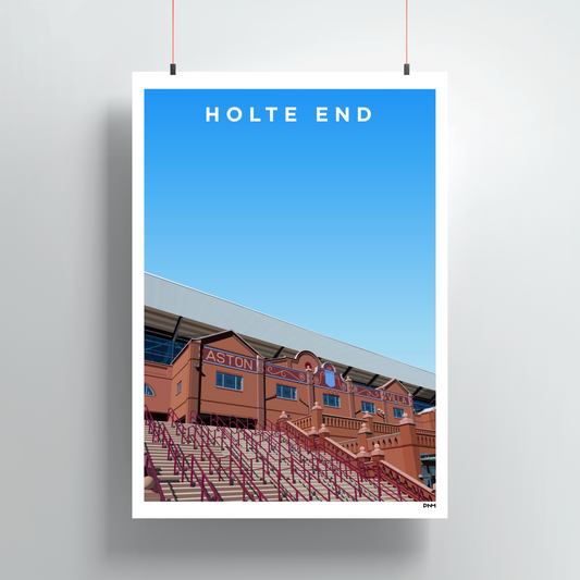 Villa Park HolteEnd Print