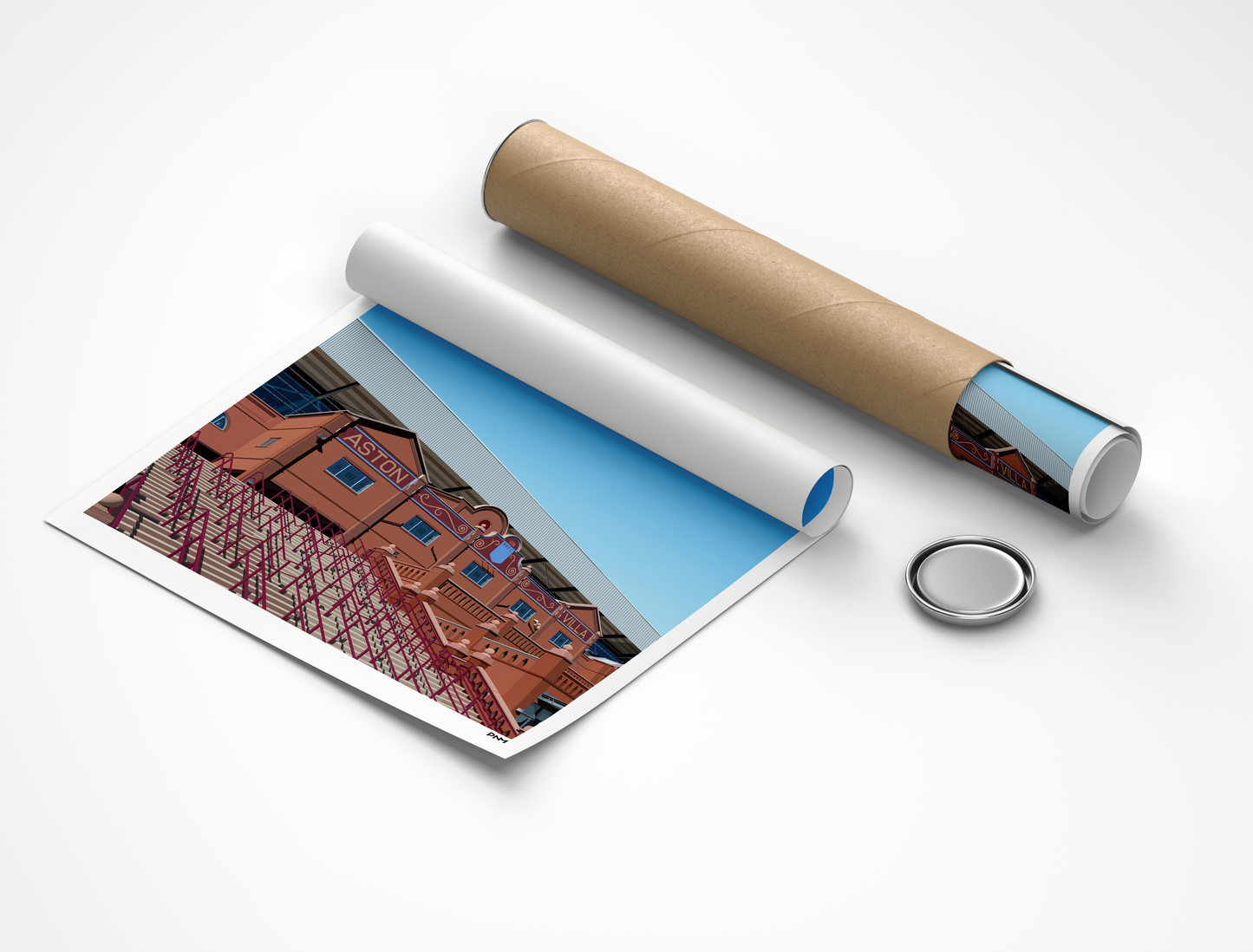 Villa Park HolteEnd Print