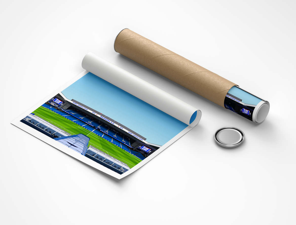 Ibrox Stadium Print
