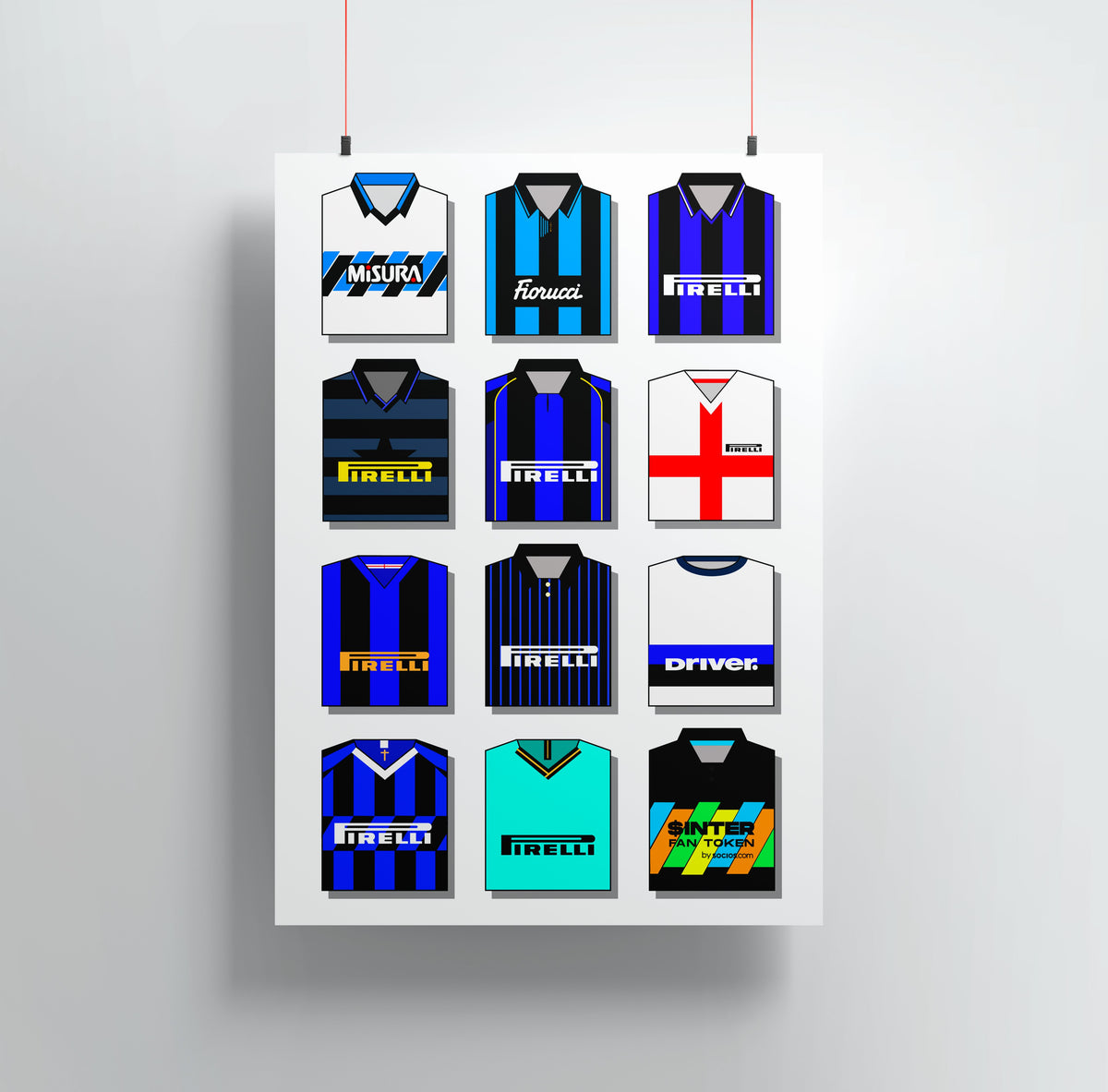 Inter Milan Shirts Print