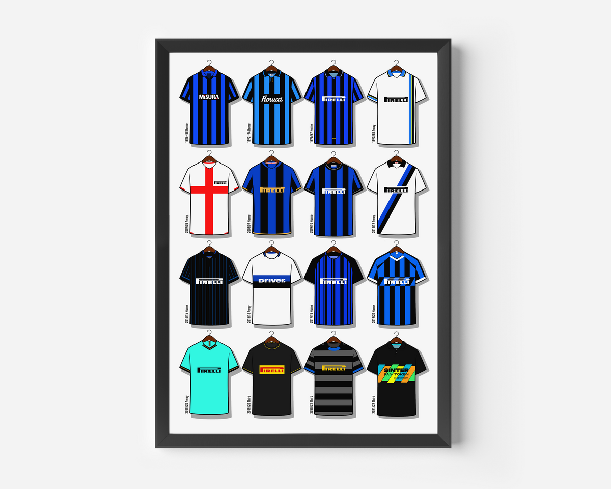Inter Milan Shirts Print - Internazionale