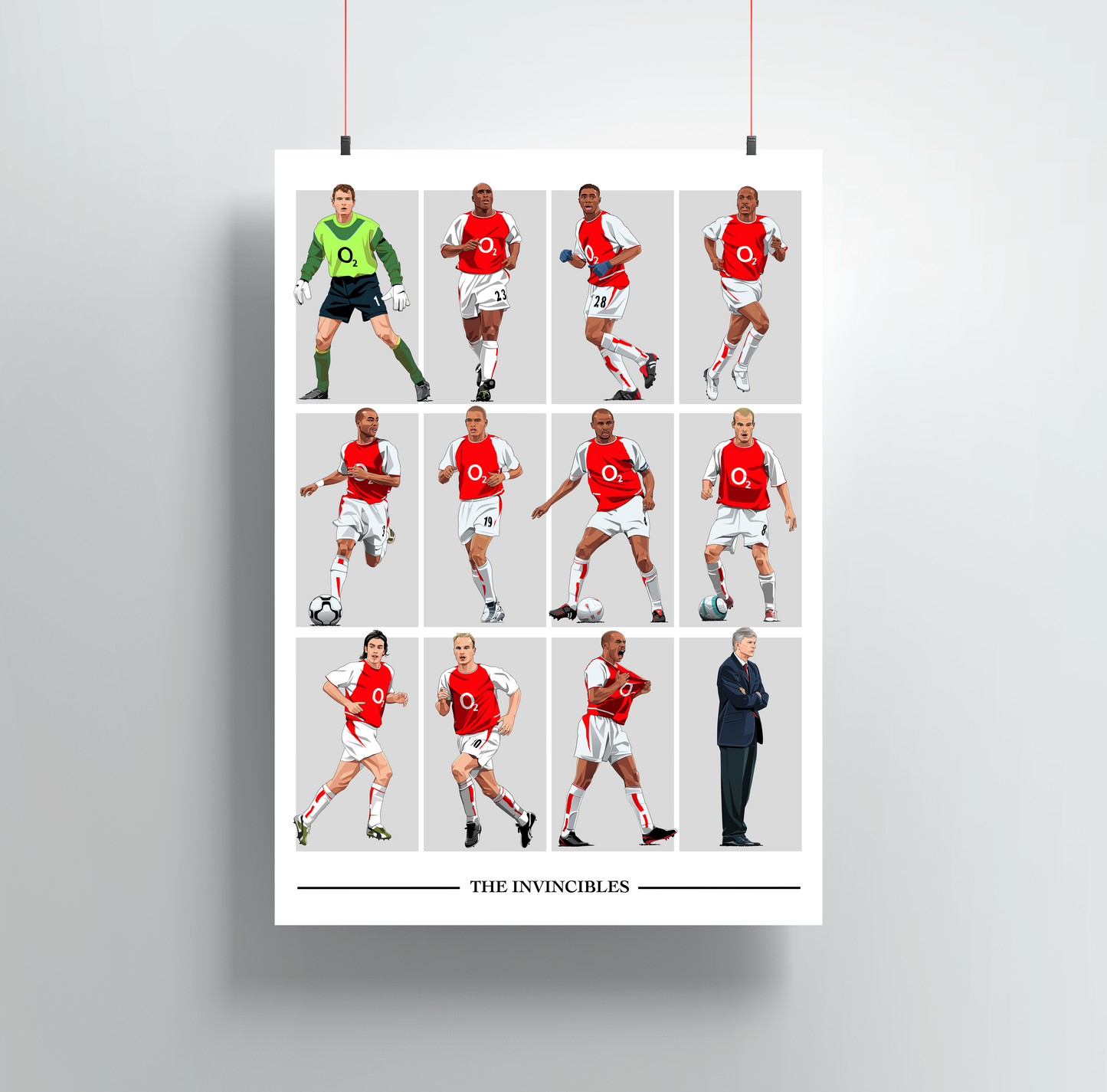 Arsenal 'The Invincibles' Print