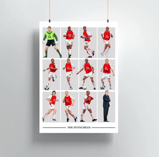 Arsenal 'The Invincibles' Print
