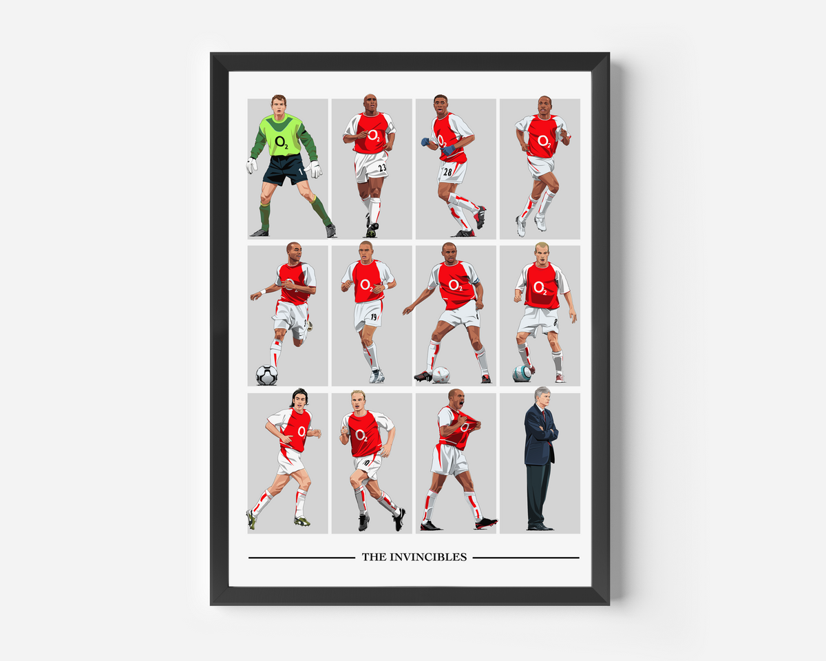 Arsenal 'The Invincibles' Print