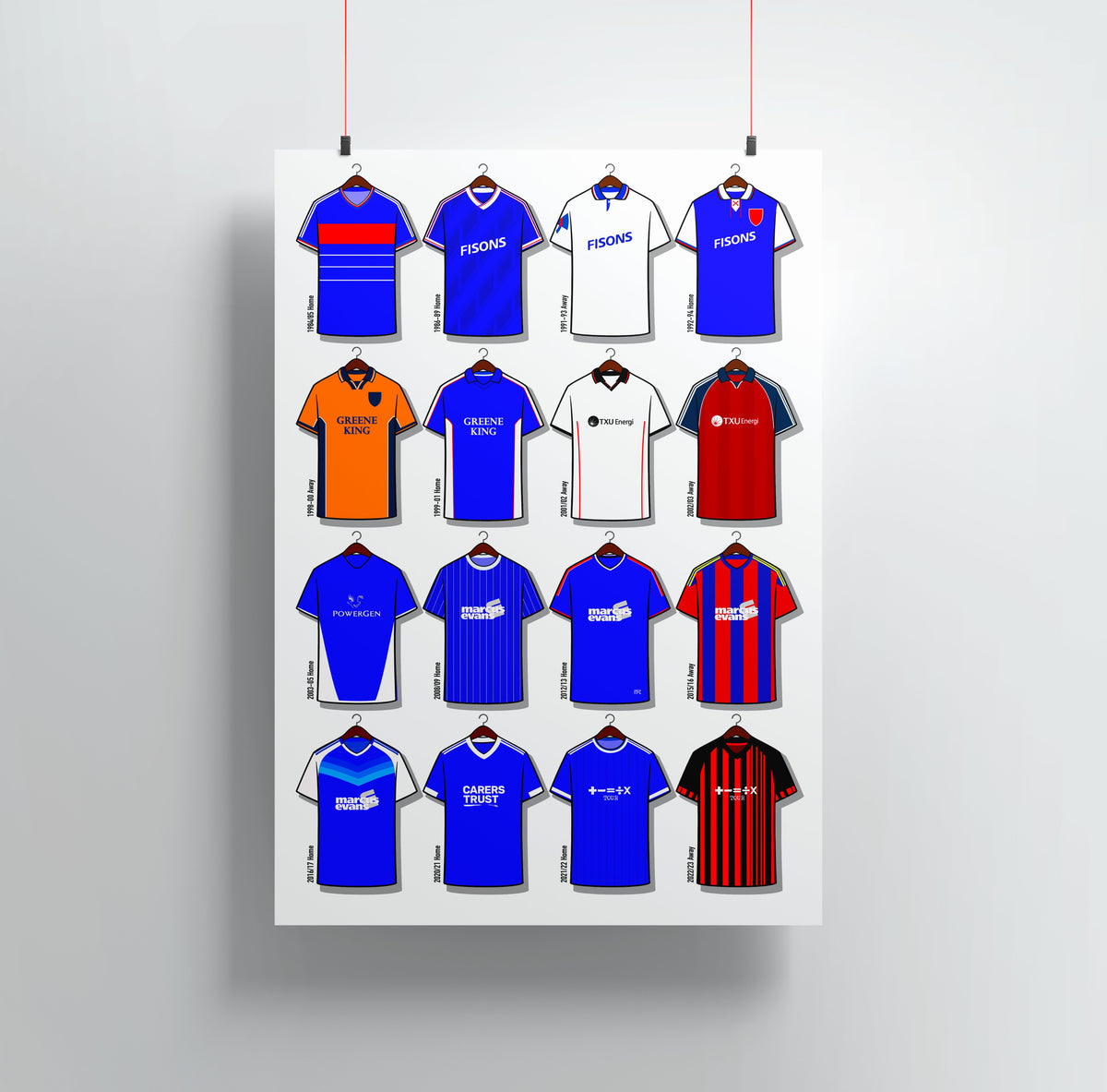 Ipswich Shirts Print