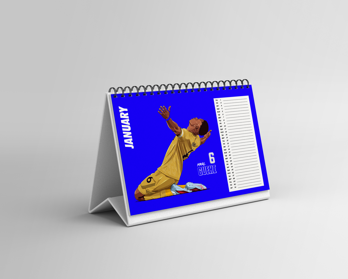 Crystal Palace 2026 Desk Calendar