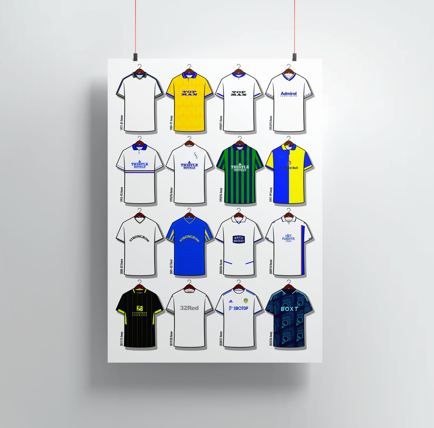 Leeds Shirts Print