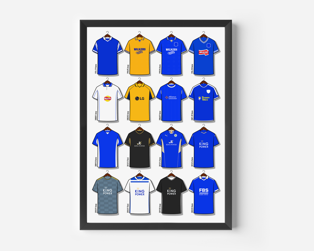 Leicester City Shirts Print