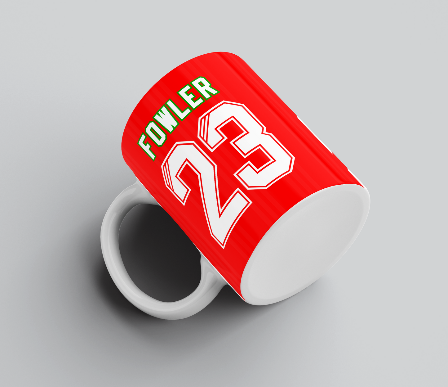 Personalised Retro Liverpool Mug - Any Name and Number