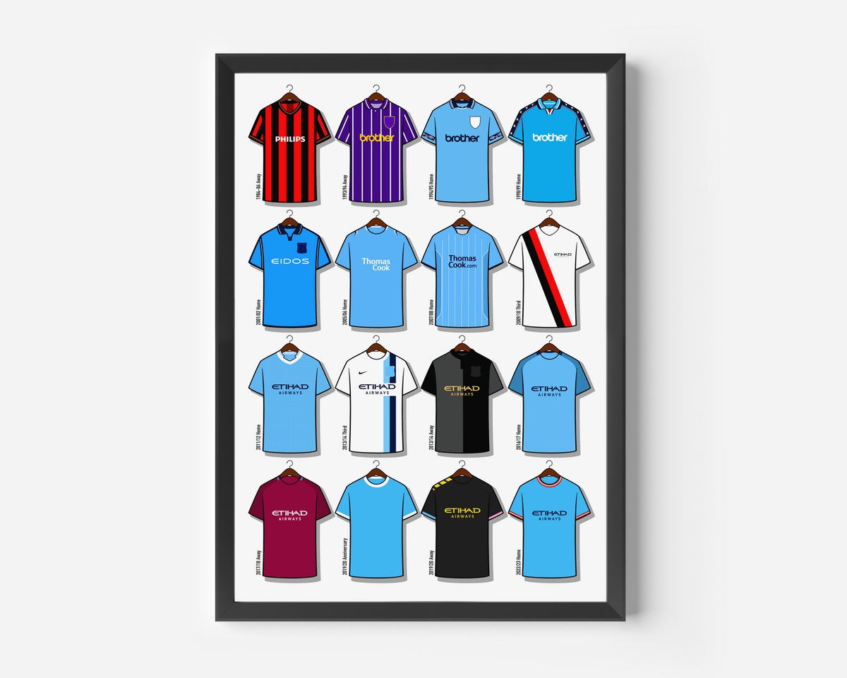 Man City Shirts Print