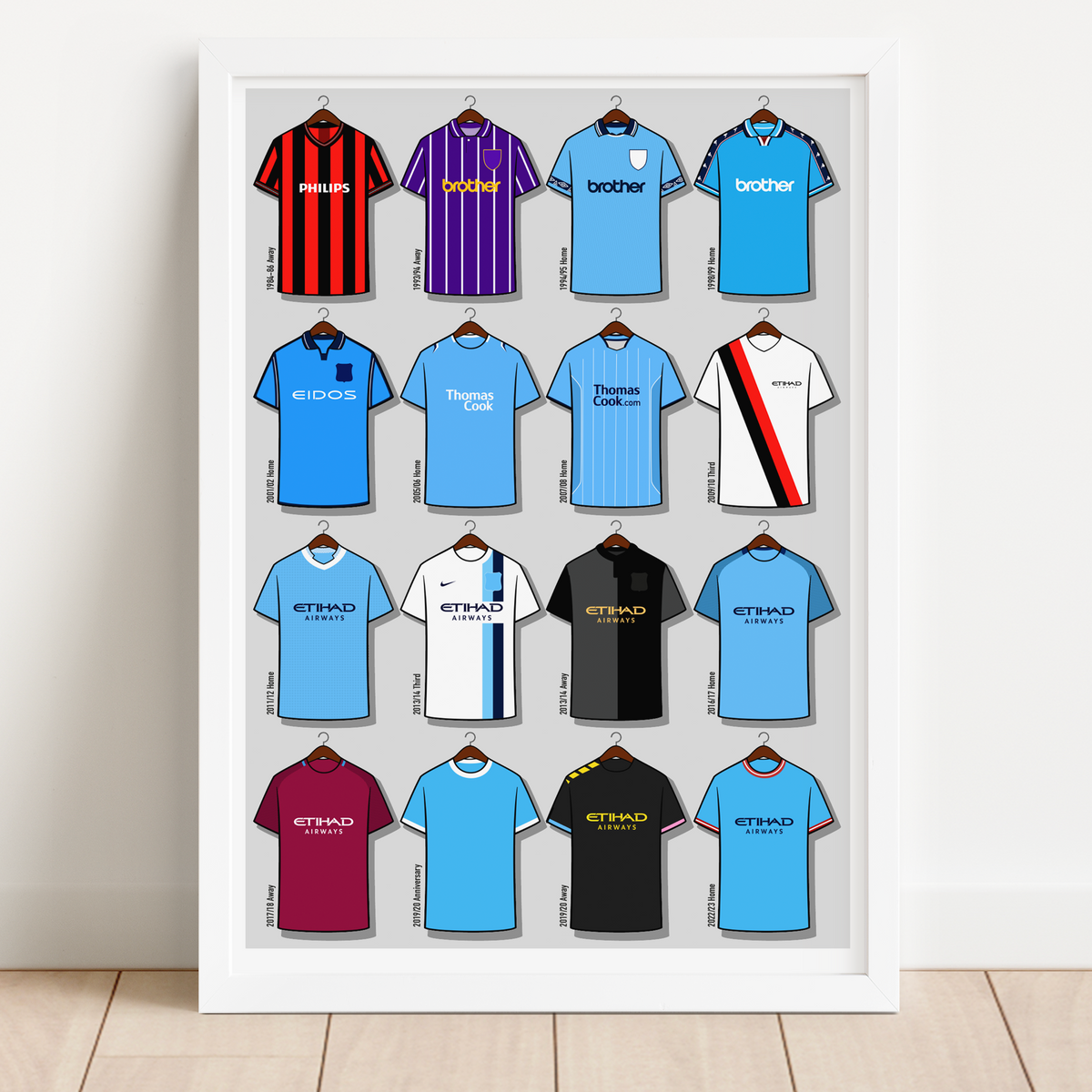 Man City Shirts Print