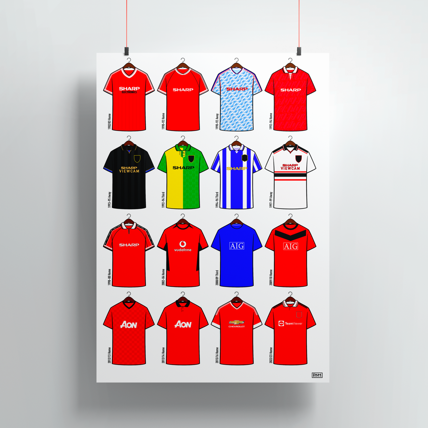 Man United Shirts Print
