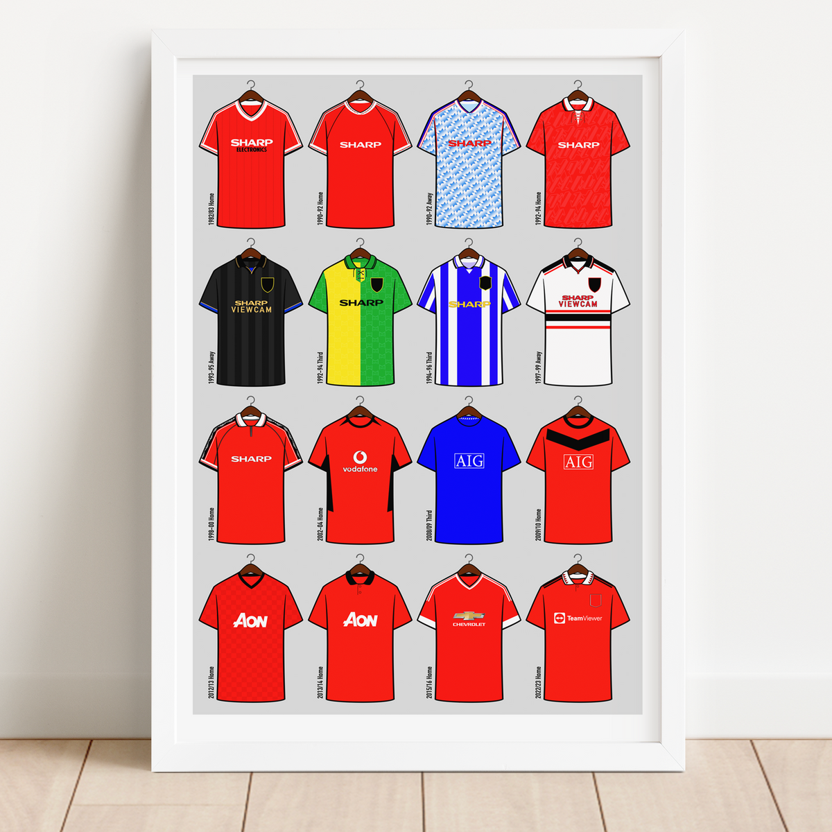 Man United Shirts Print