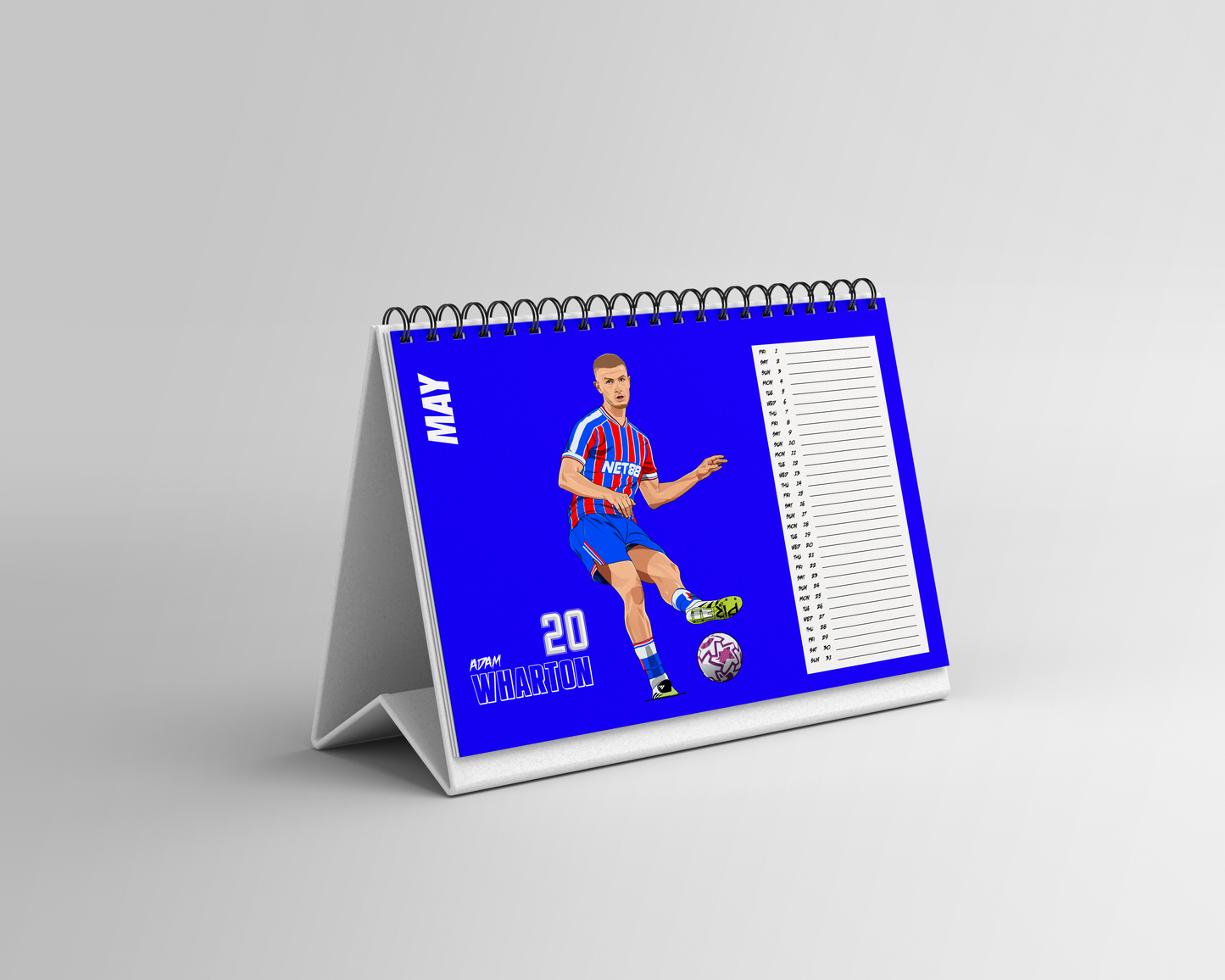 Crystal Palace 2026 Desk Calendar