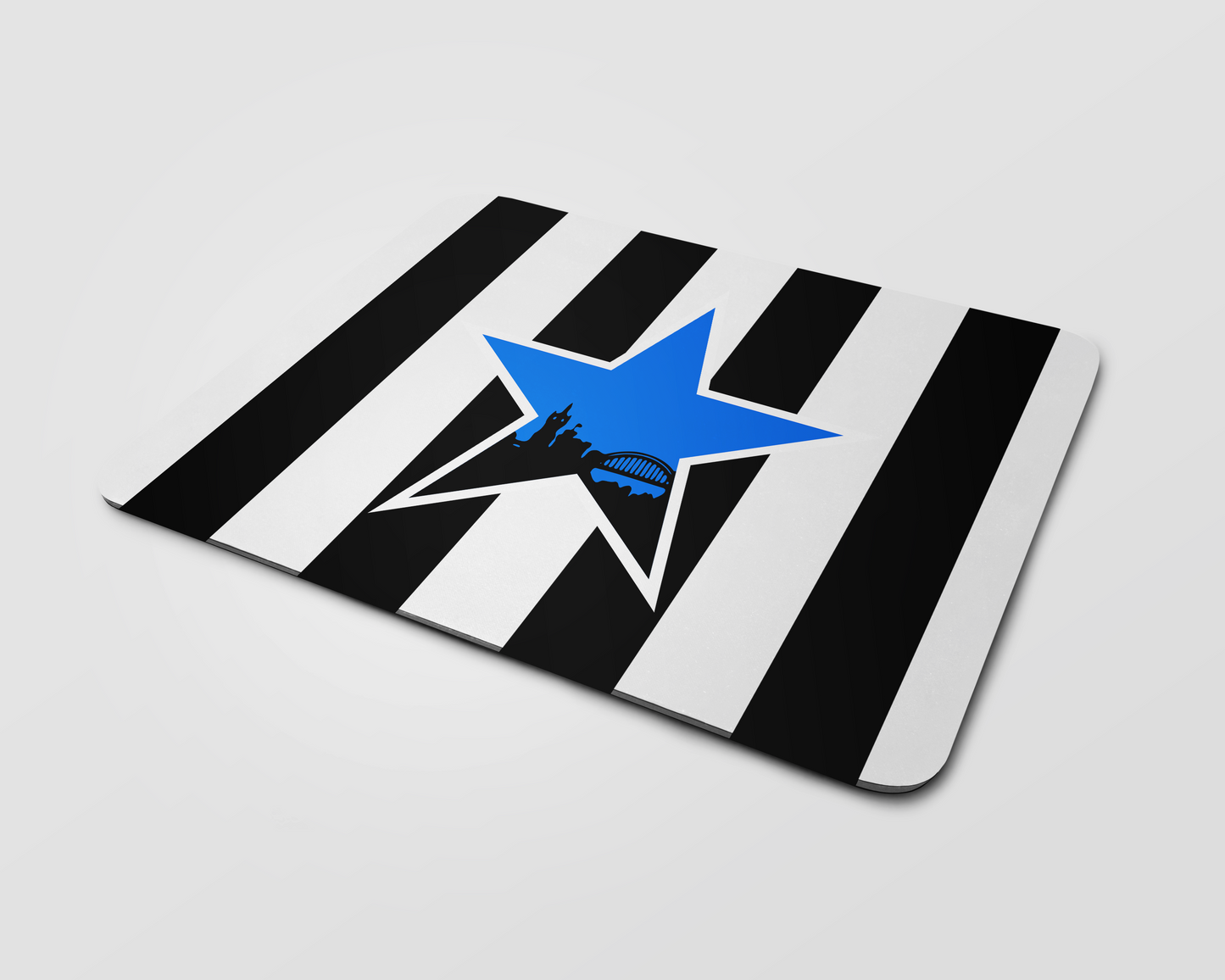 Retro Newcastle United Shirt Mouse Mat