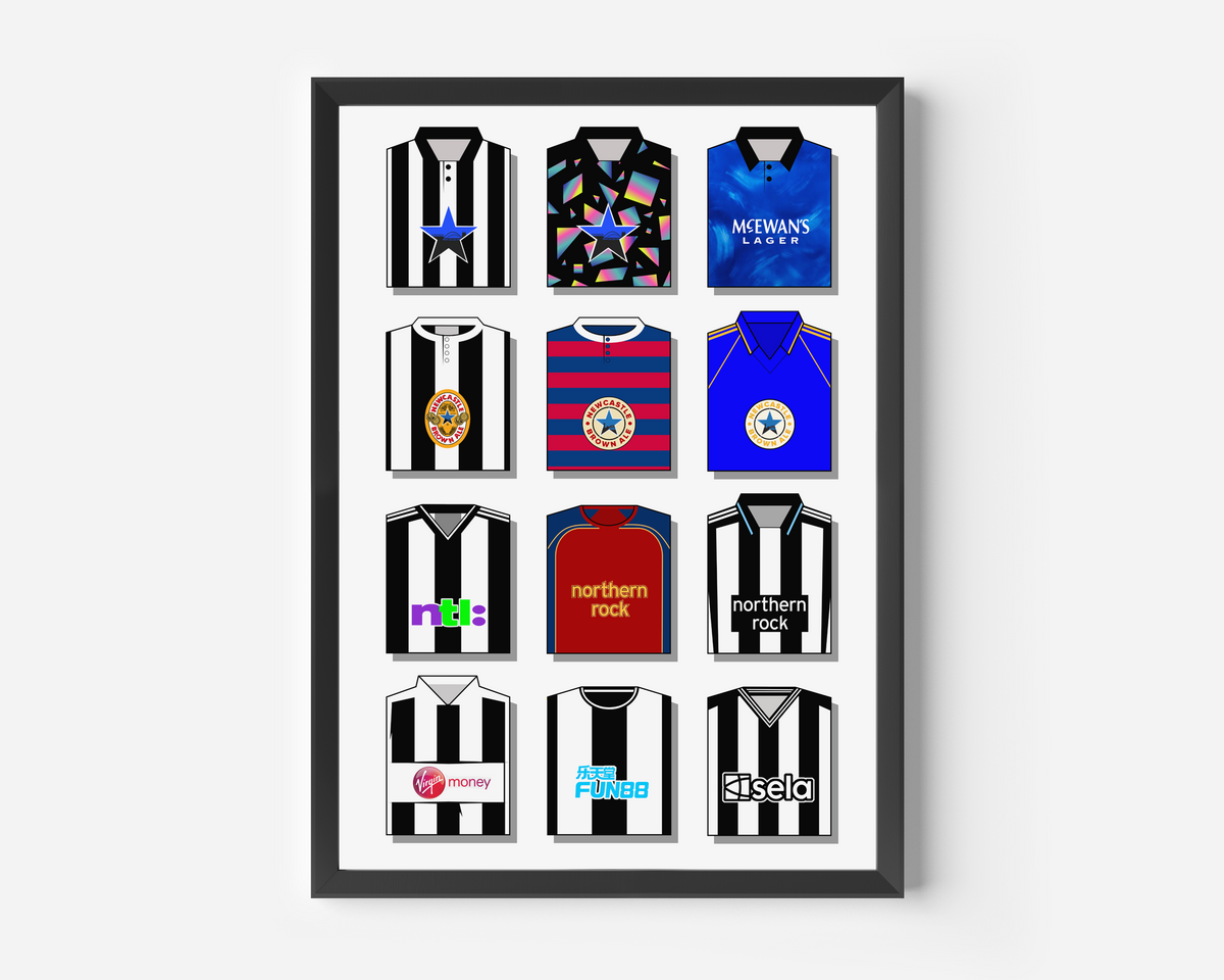 Newcastle Shirts Print